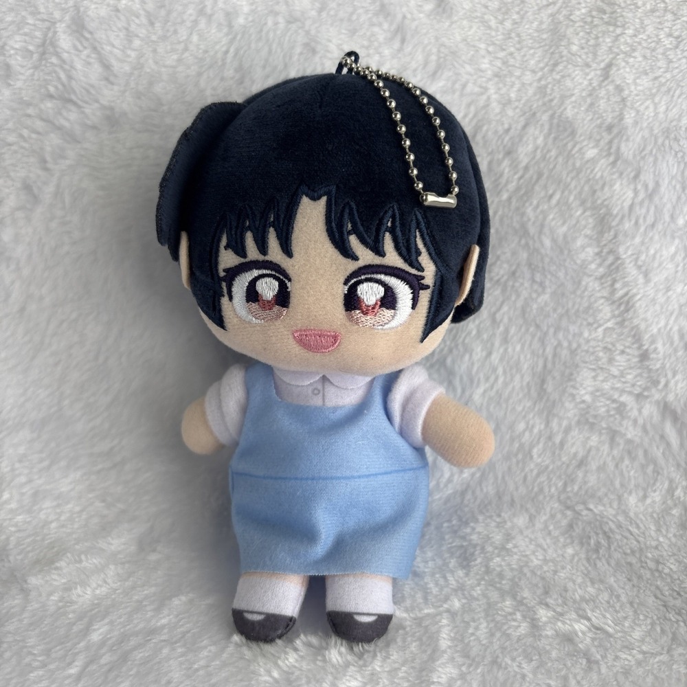 Ranma 1/2 Akane Tendo Osuwarikko Plush Doll Stuffed Toy Keychain 6" FUKUYA